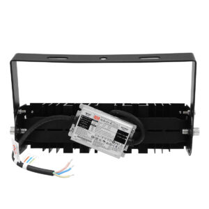 GloboStar® GOLIATH 90100-1 LED Προβολέας Γηπέδου – Φωτιστικό Tunnel 50W 8000LM 75°*135° AC 100-277V IP65 Μ32 x Π12 x Υ9cm Ψυχρό Λευκό 5000K – MeanWell Driver & LumiLEDs Chip – 5 Χρόνια Εγγύηση