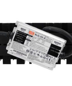 GloboStar® GOLIATH 90100-1 LED Προβολέας Γηπέδου – Φωτιστικό Tunnel 50W 8000LM 75°*135° AC 100-277V IP65 Μ32 x Π12 x Υ9cm Ψυχρό Λευκό 5000K – MeanWell Driver & LumiLEDs Chip – 5 Χρόνια Εγγύηση