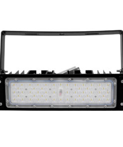 GloboStar® GOLIATH 90100-1 LED Προβολέας Γηπέδου – Φωτιστικό Tunnel 50W 8000LM 75°*135° AC 100-277V IP65 Μ32 x Π12 x Υ9cm Ψυχρό Λευκό 5000K – MeanWell Driver & LumiLEDs Chip – 5 Χρόνια Εγγύηση