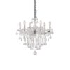 IDEAL LUX Κρεμαστό Φωτιστικό  FLORIAN 6xE14 Χρωμίου – 035628