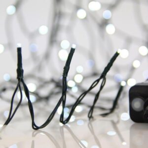 ΣΕΙΡΑ, 1500 LED 3mm, 31V ΜΕΤΑΣΧΗΜΑΤΙΣΤΗ, 8 ΠΡΟΓΡΑΜΜΑΤΑ & ΜΝΗΜΗ, ΠΡΑΣΙΝΟ PVC ΚΑΛΩΔΙΟ, ΛΕΥΚΟ LED, ΑΝΑ 5cm, ΠΡΟΕΚΤΑΣΗ ΠΑΡΟΧΗΣ 3m, ΙΡ44 EUROLAMP – 600-13620