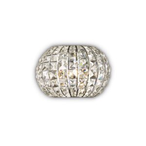 IDEAL LUX Απλίκα Τοίχου CALYPSO 2xG9 Κρύσταλλο – 044163