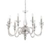 IDEAL LUX Κρεμαστό Φωτιστικό DOGE 9xE14 Διάφανο – 044453