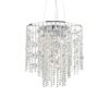 IDEAL LUX Κρεμαστό Φωτιστικό EVASIONE 10xG9 Κρύσταλλο – 044767