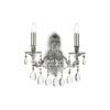 IDEAL LUX Απλίκα Τοίχου GIOCONDA 2xE14 Ασημί Χρώματος – 044910