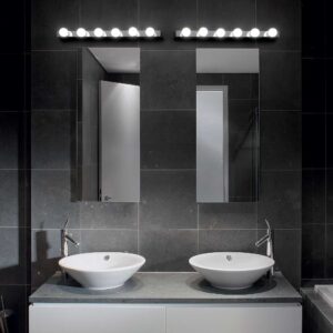 IDEAL LUX Απλίκα Τοίχου PRIVE 8xE14 Inox  – 159522