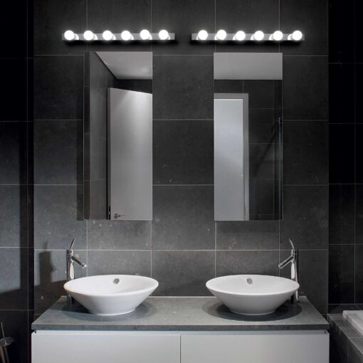 IDEAL LUX Φωτιστικό Τοίχου PRIVE 8xE14 Χρωμίου – 045634