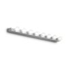 IDEAL LUX Φωτιστικό Τοίχου PRIVE 8xE14 Χρωμίου – 045634