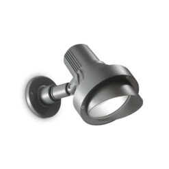 IDEAL LUX Προβολέας Τοίχου TERRA 1xE27 IP65 Χρώματος Ανθρακί – 046167