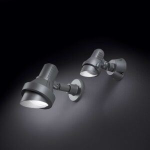 IDEAL LUX Προβολέας Τοίχου TERRA 1xE27 IP65 Χρώματος Ανθρακί – 046167