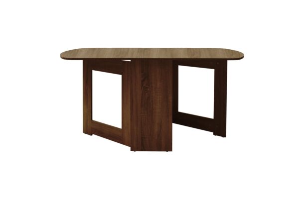 Τραπέζι Nadine pakoworld πολυμορφικό-επεκτεινόμενο wenge 160x80x76.5εκ 049-000091PW