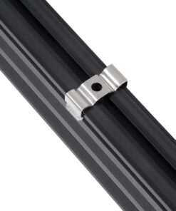 GloboStar® MARKET 61022-P Γραμμικό Κρεμαστό Φωτιστικό Linear LED 18W 2170lm 60° AC 220-240V Μ120 x Π2 x Υ4cm Θερμό Λευκό 2700K – Μαύρο – 3 Years Warranty