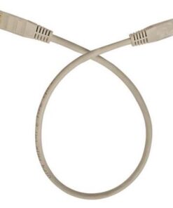 ΚΑΛΩΔΙΟ PATCH CORD UTP CAT-6e 26AWG GREY 0,50m EUROLAMP 147-10170