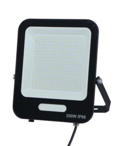 ΠΡΟΒΟΛΕΑΣ LED SMD 200W ΜΑΥΡΟΣ IP66 6500K PLUS EUROLAMP – 147-69021