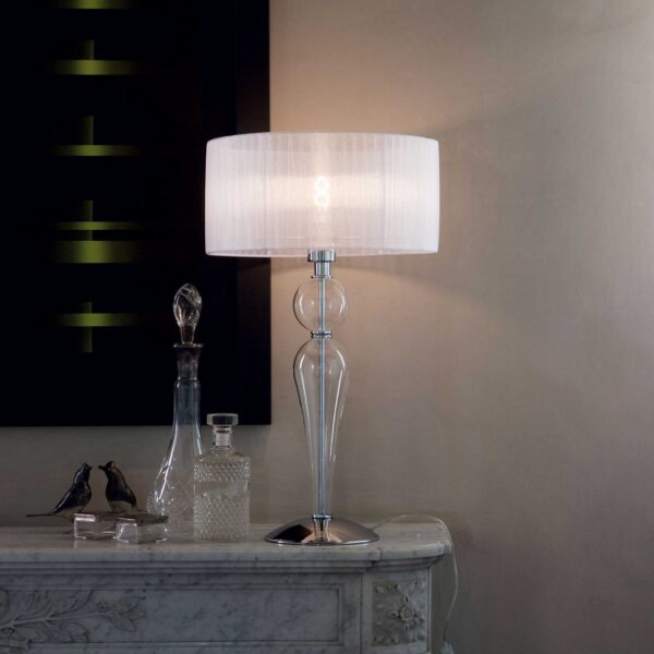 IDEAL LUX Επιτραπέζιο Φωτιστικό DUCHESSA 1xE27 Κρύσταλλο – 051406
