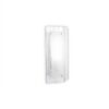 IDEAL LUX Aπλίκα Τοίχου TUDOR 1xE14 Xρώμιο Με Γυαλί Διαφανές – 051840
