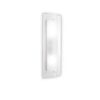 IDEAL LUX Φωτιστικό Τοίχου TUDOR 2xE14 Xρώμιο Με Γυαλί Διαφανές – 051857