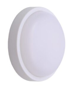 ΦΩΤΙΣΤΙΚΟ ΤΟΙΧΟΥ ΣΤΡΟΓΓΥΛΟ LED 12W Φ170×50 4000K IP54 ΛΕΥΚΟ PLUS EUROLAMP 145-20014