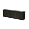 GloboStar® DISPLAY 90316 LED Scrolling Display 64x16cm – Κυλιόμενη Ψηφιακή Πινακίδα / Επιγραφή Διπλής Όψης P10 LED SMD AC 220-240V – Λειτουργία μέσω Wi-Fi με Εφαρμογή APP – Αισθήτηρας Θερμοκρασίας και Υγρασίας – Αδιάβροχο IP65 – Μ70.5 x Π11 x Υ22.5cm – Ψυχρό Λευκό 6000K – 1 Χρόνο Εγγύηση