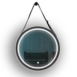 ΚΑΘΡΕΠΤΗΣ ΣΤΡΟΓΓΥΛΟΣ TOUCH LED ΜΕ ΜΑΥΡΟ ΣΤΗΡΙΓΜΑ 20w 3CCT 600mm EUROLAMP – 144-88007