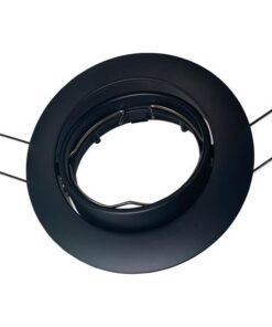 ΣΠΟΤ ΧΩΝΕΥΤΟ ΚΙΝΗΤΟ ΑΛΟΥΜΙΝΙΟΥ GU10 ΜΑΥΡΟ EUROLAMP 147-52521