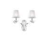 IDEAL LUX Επιτοίχιο Φωτιστικό PEGASO 2xE14 Χρωμίου – 059211