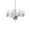 IDEAL LUX Κρεμαστό Φωτιστικό PEGASO 8xE14 Χρωμίου – 059242