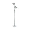 IDEAL LUX Φωτιστικό Δαπέδου POLLY 2xE27 Χρωμίου – 061122
