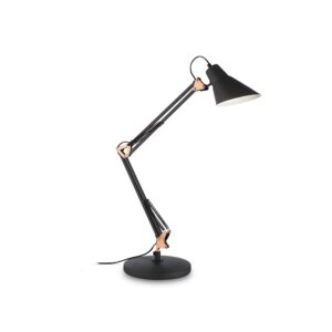 IDEAL LUX Επιτραπέζιο Φωτιστικό SALLY 1xE27 Μαύρου Χρώματος – 061160