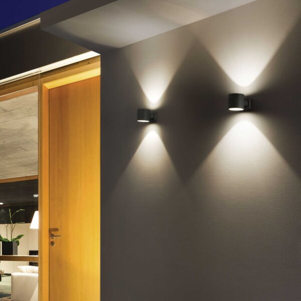 IDEAL LUX Φωτιστικό Τοίχου Βεράντας SNIF 1xG9 IP54 – 144283