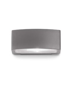 IDEAL LUX Απλίκα Τοίχου ANDROMEDA 1xE27 IP55 Χρώματος Ανθρακί – 061580