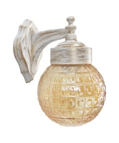 LP-110AN WHITE-BRONZE MELI ΑΠΛΙΚΑ ΒΙΔΩΤΟ ΓΥΑΛΙ ΣΦΑΙΡΑΚΙ Heronia – 07-1377