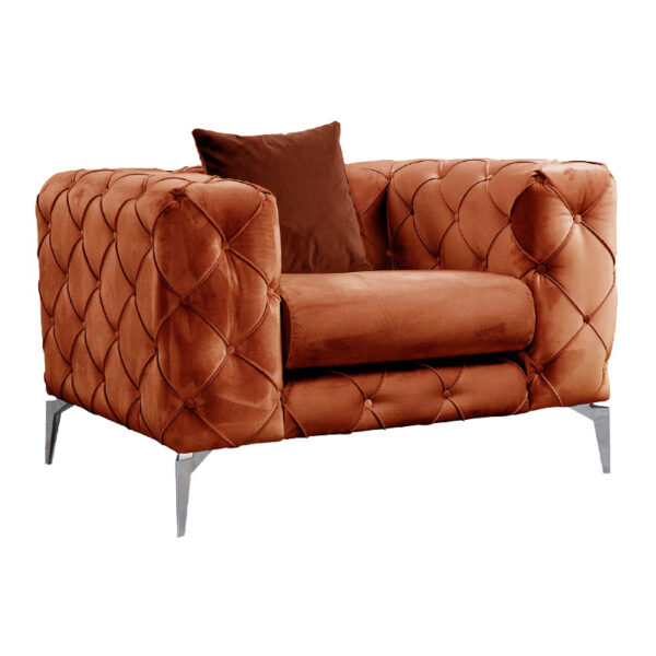Armchair PWF-0579 pakoworld fabric tile 108x90x70cm 071-001291