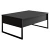 Coffee table PWF-0626 pakoworld anthracite-black 90x60x40cm 071-001497