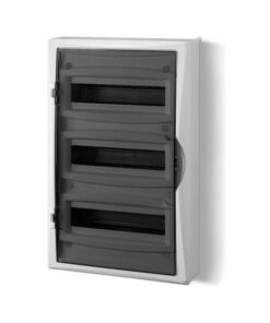 ΠΙΝΑΚΑΣ ΕΞΩΤΕΡΙΚΟΣ ECONOMIC ΠΛΑΣΤΙΚΟΣ 3Χ12 IP40 (PE+N) EUROLAMP – 151-25124