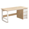Salto pakoworld desk with drawer MDF natural 120x48x74cm 072-000068