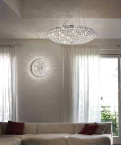 IDEAL LUX Φωτιστικό Οροφής KING 5xG9 Χρωμίου – 075419
