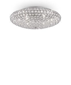 IDEAL Φωτιστικό Οροφής LUX KING 9xG9 Χρωμίου – 073255