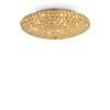 IDEAL LUX Φωτιστικό Οροφής KING 9xG9 Χρυσού Χρώματος – 073262