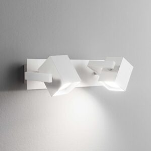 IDEAL LUX Επιτοίχιο Φωτιστικό MOUSE 2xGU10 Λευκού Χρώματος – 073545