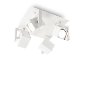 IDEAL LUX Φωτιστικό Οροφής MOUSE 4xGU10 Λευκού Χρώματος – 073583