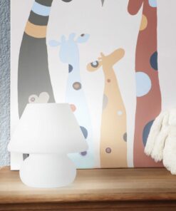 IDEAL LUX Επιτραπέζιο Φωτιστικό PRATO 1xE27 Λευκού Χρώματος – 074702