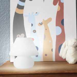 IDEAL LUX Επιτραπέζιο Φωτιστικό PRATO 1xE27 Λευκού Χρώματος – 074702