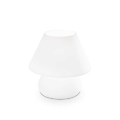 IDEAL LUX Επιτραπέζιο Φωτιστικό PRATO 1xE27 Λευκού Χρώματος – 074702