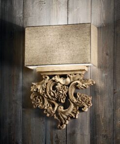 IDEAL LUX Επιτοίχιο Φωτιστικό PETER 2xE14 Ξύλου – 075211
