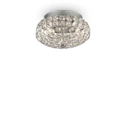 IDEAL LUX Φωτιστικό Οροφής KING 3xG9 Χρωμίου – 075389