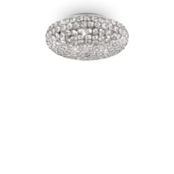 IDEAL LUX Φωτιστικό Οροφής KING 5xG9 Χρωμίου – 075419