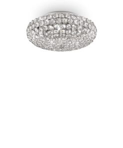 IDEAL LUX Φωτιστικό Οροφής KING 5xG9 Χρωμίου – 075419