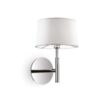 IDEAL LUX Επιτοίχιο Φωτιστικό HTON Χρωμίου – 075471