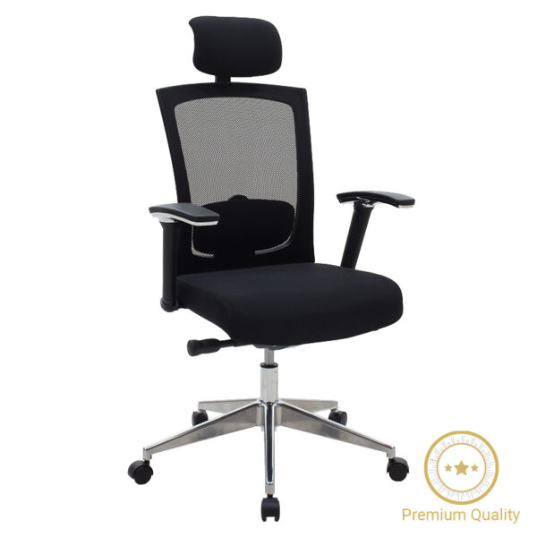 Manager office chair Nairn Premium pakoworld mesh black 076-000015